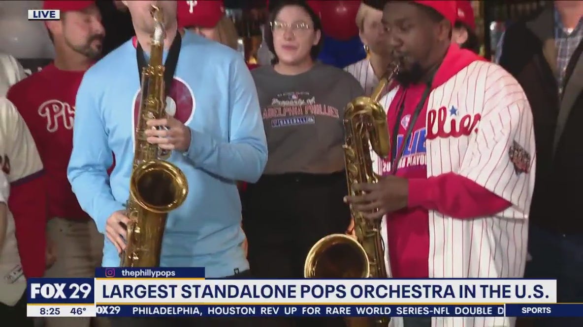 Philly Pops put on grand performance for the Phillies